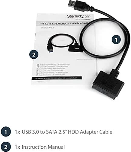„StarTech SATA Pocket“ – USB 3.0 (USB3S2SAT3CB)