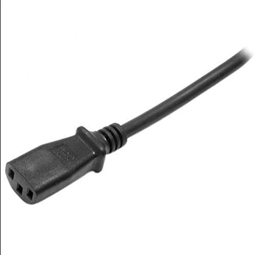 StarTech PXT101EUR IEC maitinimo kabelis Schuko kištukas (90° kampu) į C13 lizdą, 3m, juodas