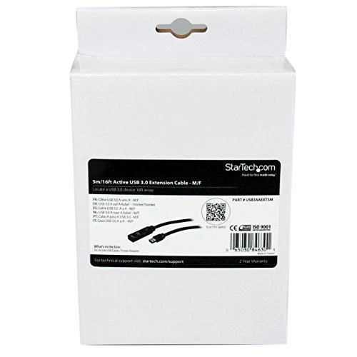 Kabelis USB StarTech (USB3AAEXT5M)