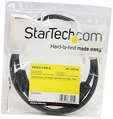 StarTech DVI-D vaizdo kabelis pakuotėje
