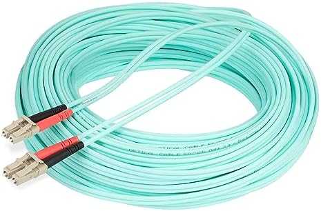 StarTech StarTech 450FBLCLC25 optinis kabelis 25 m LC OM4 vandens spalvos