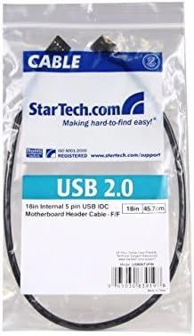 USB laidas Startech USBINT5PIN IDC Juoda