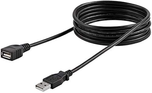 StarTech.com USBEXTAA6BK USB kabelis 1,83 m USB A Juoda
