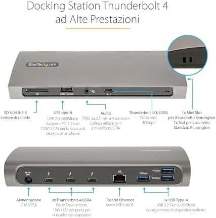 HUB USB StarTech HUB USB Startech TB4CDOCKUE