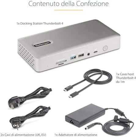StarTech Thunderbolt 4 doko komplektas su priedais