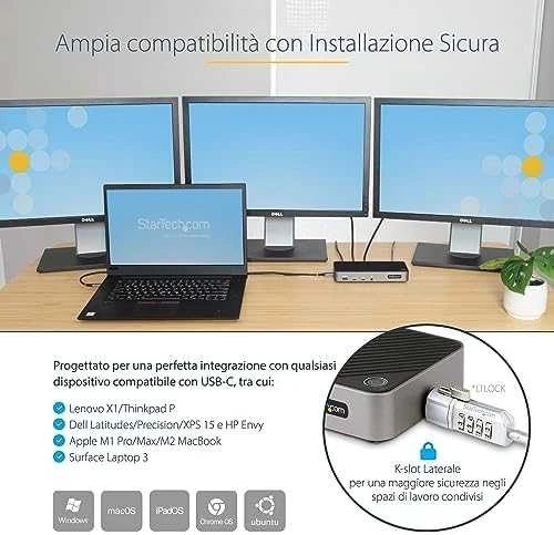 HUB USB StarTech HUB USB Startech 116E-USBC- DOCK