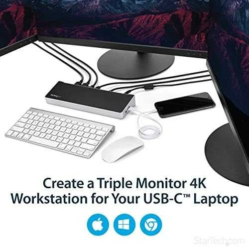 StarTech DK30CH2DEPUE trigubo monitoriaus dokas