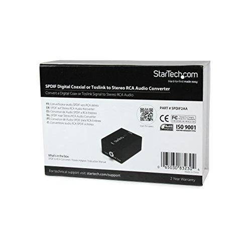 StarTech SPDIF į RCA adapterio pakuotė