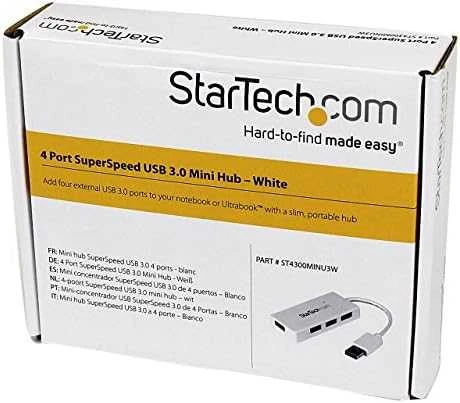 USB HUB StarTech SuperSpeed Mini 4x USB-A 3.0 (ST4300MINU3W)