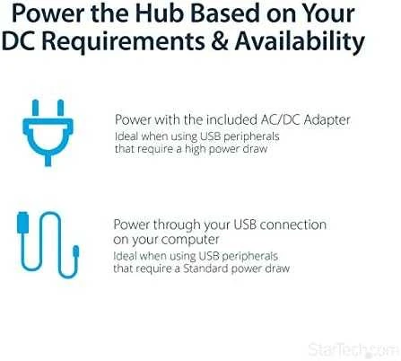 HUB USB StarTech 7x USB-A 3.0 (ST7300USB3B)