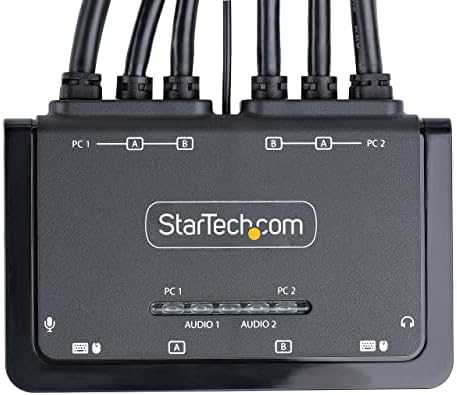 StarTech C2-DH46-UA2-CBL-KVM/2-PORT DUAL-MONITORIUS KVM SWITCH