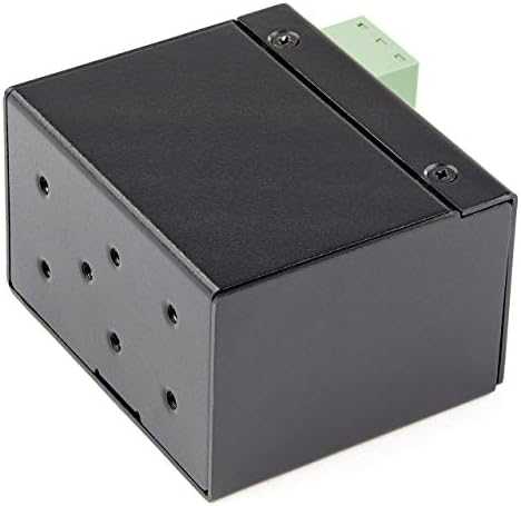 StarTech INDUSTRIAL FIBER TO ETHERNET/CONVERTER 100MBPS SFP TO RJ45
