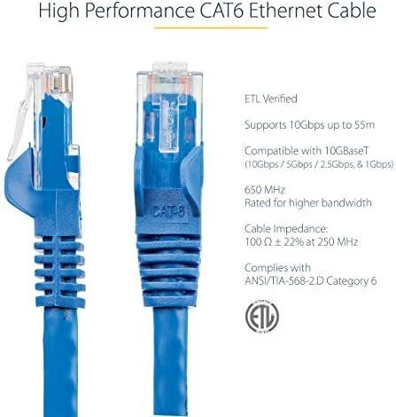 StarTech Kabelis Rj45, Cat6, 7m, mėlyna (N6PATC7MBL)