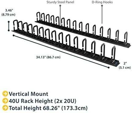 StarTech D-RING HOOK CABLE PANEL - 6FT./.