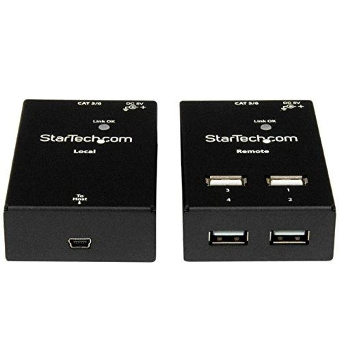USB adapteris StarTech USB - RJ45 Juodas (USB2004EXTV)
