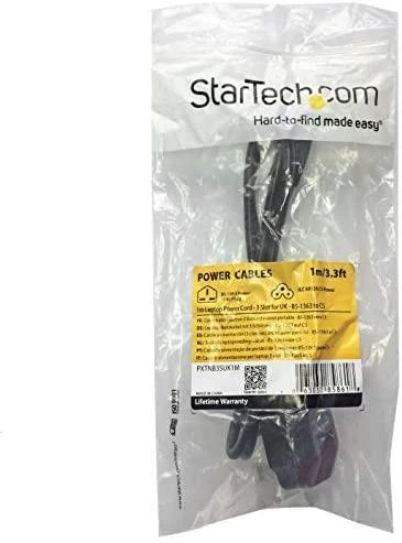 Maitinimo kabelis StarTech UK BS 1363 – IEC 60320 C5 3 kontaktų, 1 m (PXTNB3SUK1M)