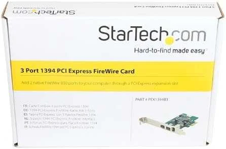 PCI kortelė Startech PEX1394B3