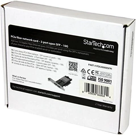 Karta jungiama į tinklą StarTech PEX20000SFPI