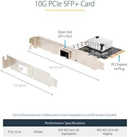 StarTech SFP+ CARD 10 GBPS PCIE NIC/.