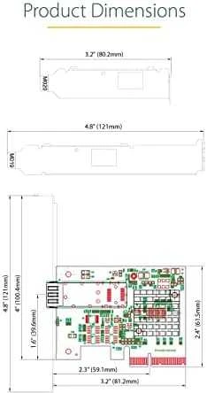 StarTech SFP+ CARD 10 GBPS PCIE NIC/.