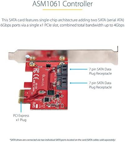 StarTech Port SATA III PCIE plokštė – 2 prievadų – .