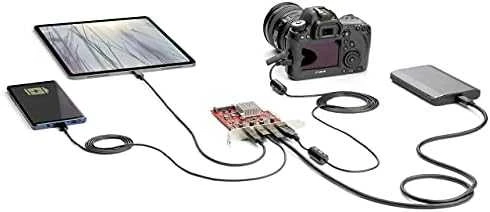 „StarTech“ 4-PT USB PCI kortelė USB-C / USB-A 4-PT USB BKI USB-C / USB-A valdiklis