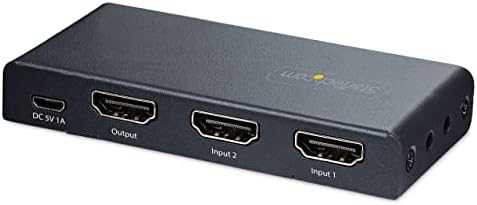 StarTech 2-PORT 8K 60HZ HDMI SWITCH/HDMI 2.1 AUTO SWITCHER