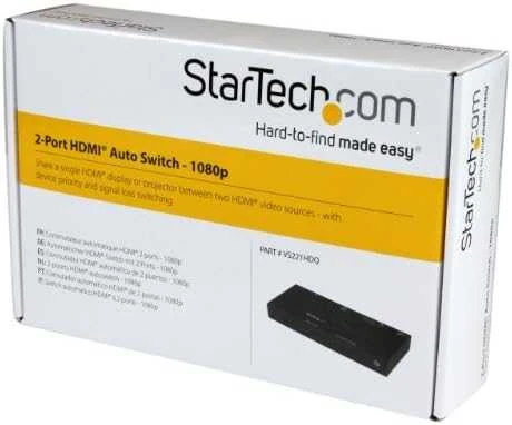 „StarTech 2“ HDMI prievadai (VS221HDQ)