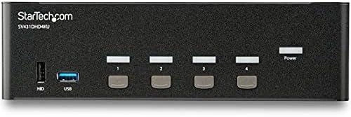 Jungiklis StarTech StarTech HDMI KVM 4K30 DUAL DISPLAY/. IN