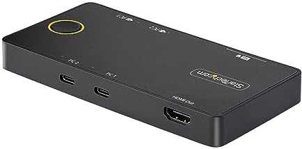 StarTech Switch StarTech C2-H46-UC2-PD-KVM KVM Switch Juodas
