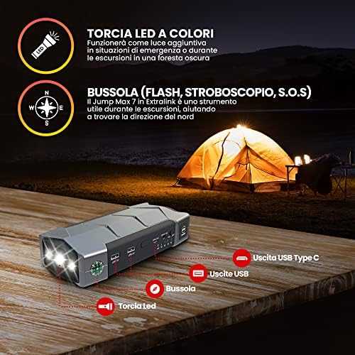 Extralink Jump Starter Max7 10000 mAh