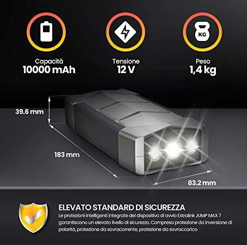Extralink Jump Starter Max7 10000 mAh