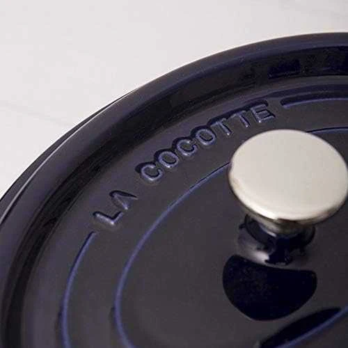 Staub Oval Cocotte, 31cm ketaus, tamsiai mėlyna