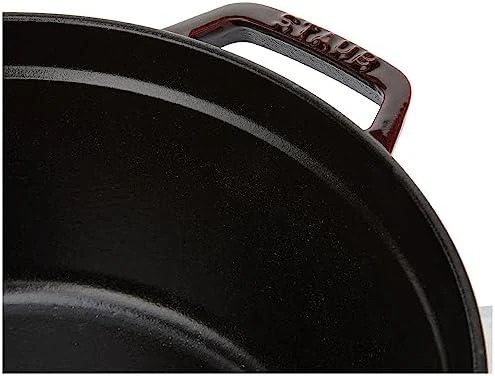 STAUB KETUS APVALUS PUODAS 40509-359-0 - 5,2 LTR GRENADINE