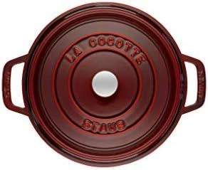 STAUB KETUS APVALUS PUODAS 40509-359-0 - 5,2 LTR GRENADINE
