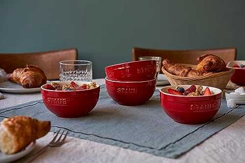 STAUB 4 Staub apvalių dubenėlių rinkinys