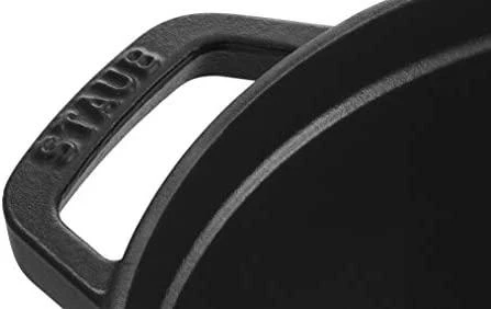 STAUB kepimo indas Round Cocotte, 24 cm, Juodas