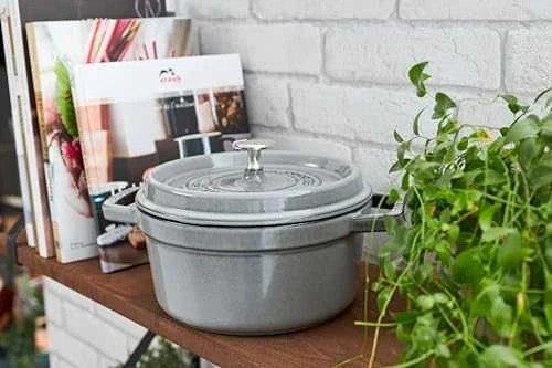 Zwilling Ketaus apvalus puodas STAUB 40509-484-0 - grafitas 1,7 l