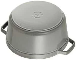 Zwilling Ketaus apvalus puodas STAUB 40509-484-0 - grafitas 1,7 l