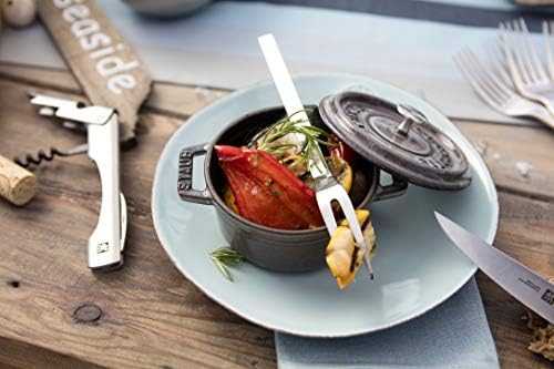 Staub La Cocotte Apvalus ketaus puodas 400 ml, pilkas