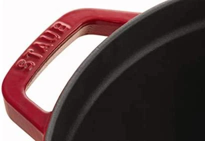 Zwilling Keptuvė - Staub Apvalus Keptuvė 24cm Ketaus Vyšnių Raudona