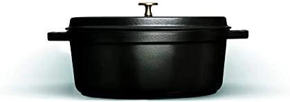 STAUB kepimo indas Oval Cocotte, 33 cm, Juodas