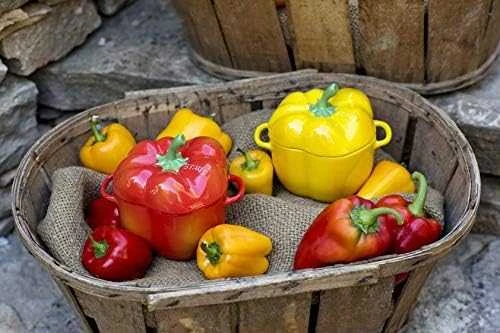 Zwilling MINI COCOTTE PEPPERS STAUB 40500-324-0 - Geltonas