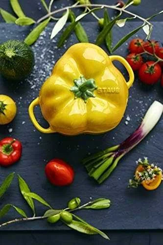 Zwilling MINI COCOTTE PEPPERS STAUB 40500-324-0 - Geltonas