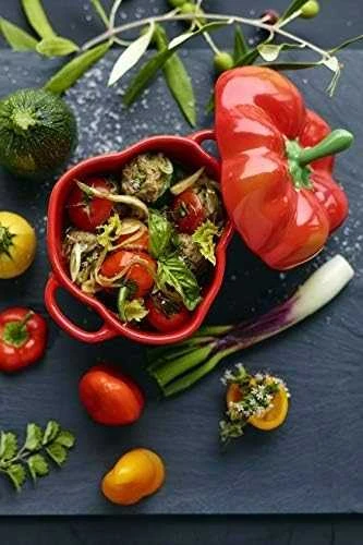 Staub ZWILLING MINI COCOTTE PEPPER 470 ml Apvalus troškinimo indas