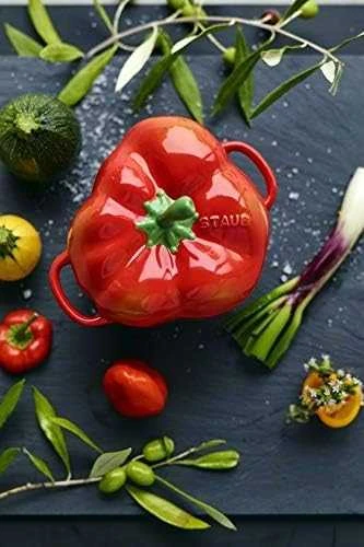 Staub ZWILLING MINI COCOTTE PEPPER 470 ml Apvalus troškinimo indas