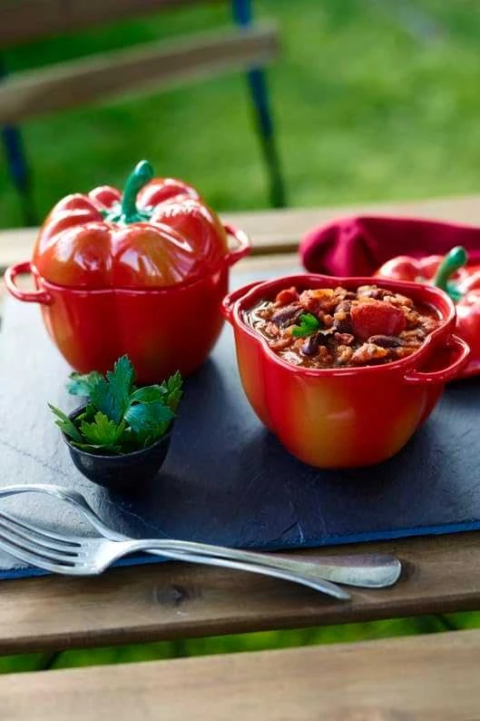 Staub ZWILLING MINI COCOTTE PEPPER 470 ml Apvalus troškinimo indas