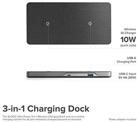 Alogic Infrastruktūros UP2QC10AWM 2.1 A (UP2QC10AWM-SGR)