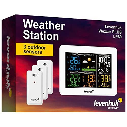 Orų stotelė Levenhuk Stacja meteorologiczna Wezzer PLUS LP60