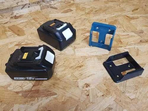 Makita 18V LXT baterijų laikikliai, StealthMounts [BM-MK18-BLU-6] 6 vnt.